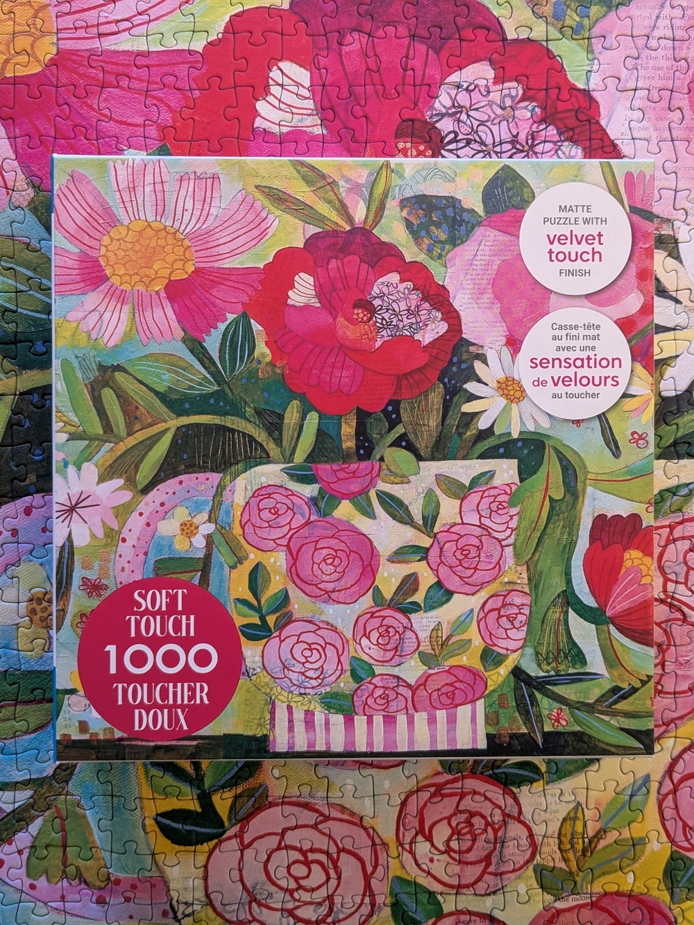 Roseart 1000 Piece Velvet Touch Puzzle